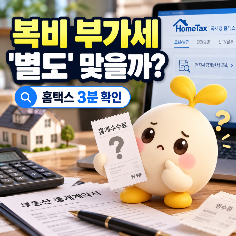 부동산 중개보수, 부가세까지 달라는데 맞을까?