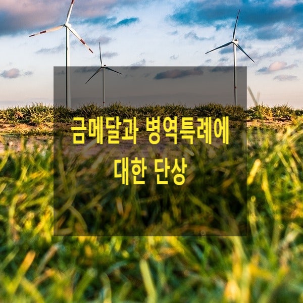 금메달과 병역특례에 대한 단상 - 개인의 일탈인가, 제도의 문제인가