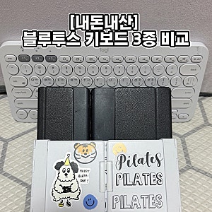 [내돈내산] 블루투스 키보드 유목민의 솔직 정착기: 로지텍 K380부터 아이노트 접이식 키보드 ....