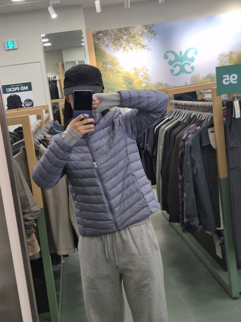 다들 입는 대란템 가성비 경량패딩 추천 오리털임