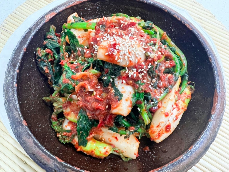 총각김치 만들기 알타리김치 달랑 무김치 레시피 마리 젓이란?