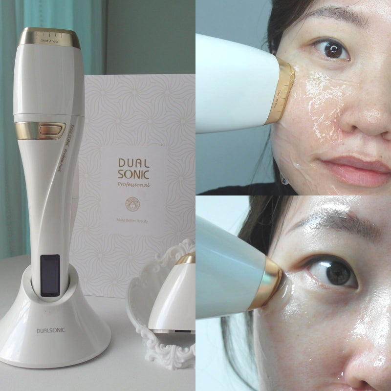 듀얼소닉 프로페셔널 옵티멈 비교 및 사용후기 (집중초음파 디바이스 효과)