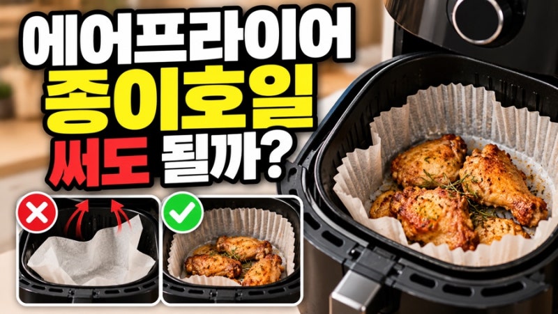 에어프라이어 종이호일 써도 될까? 사용할 때 꼭 알아야 할 주의사항