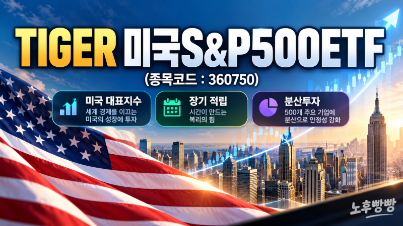 TIGER 미국S&P500 ETF, 개인 순매수 1위…불확실한 시장에서 다시 보는 대표지수 (360750)