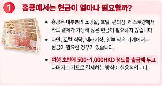 홍콩 ATM 출금 총정리