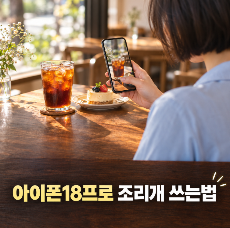 아이폰18프로 조리개 쓰는법, 설정 경로와 상황별 f값 선택