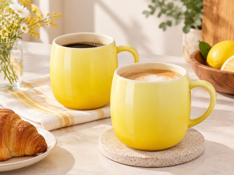 르크루제 레인보우 마시멜로 머그컵 380ml 2p 세트로 선물 고민 끝