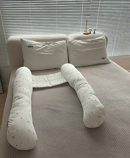 임산부용 바디필로우 해피테일즈 h형 내돈내산 찐 사용후기
