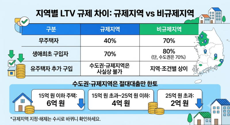 LTV·DTI·DSR, 내 주택담보대출 한도는 어떻게 정해지나요? 계산 예시로 정리