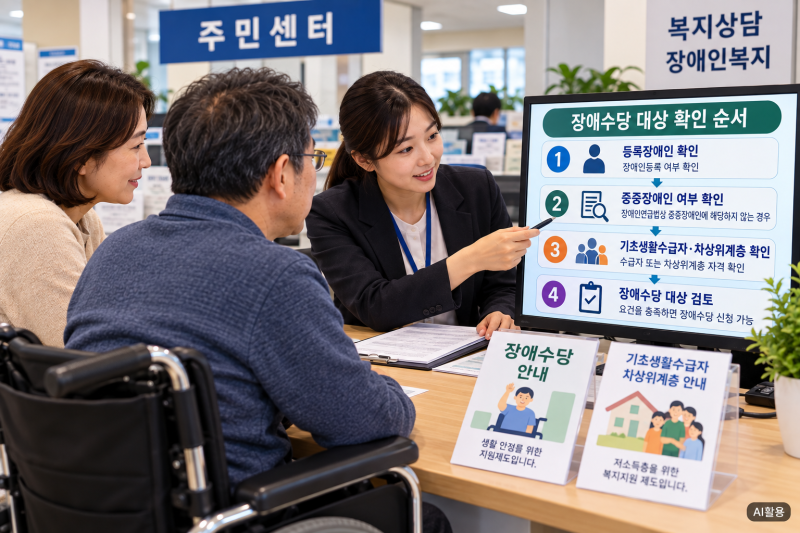 장애인연금과 장애수당의 차이, 누가 받을 수 있을까?