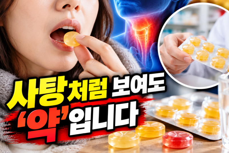“목 아플 때마다 하나씩 먹었는데”… 이 트로키제, 최대 3일만 먹는 약이었다