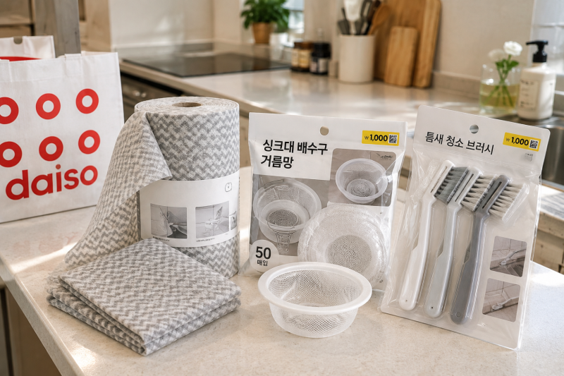 다이소 가면 꼭 담아오는 3가지 한번 쓰고 계속 사는 생활템
