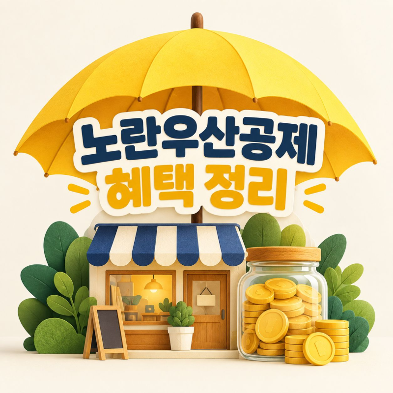 노란우산공제 혜택 정리, 최대 600만원 공제 조건