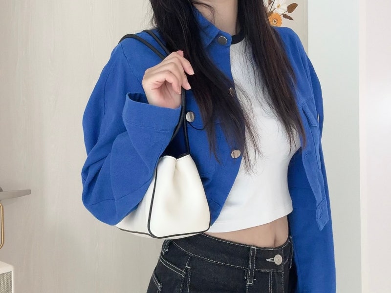 자라 가방 세일 득템 2만원대 롱 숄더백 실착 후기