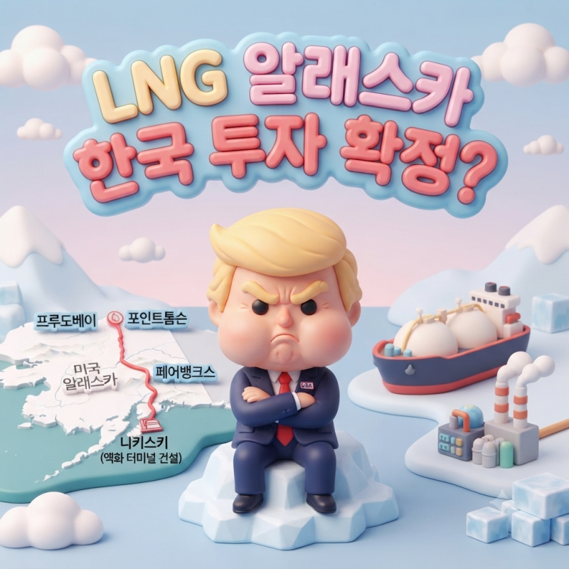 알래스카 LNG 관련주, 한국 투자 확정? 아직 아닙니다 (이익·손해·관련주 총정리)