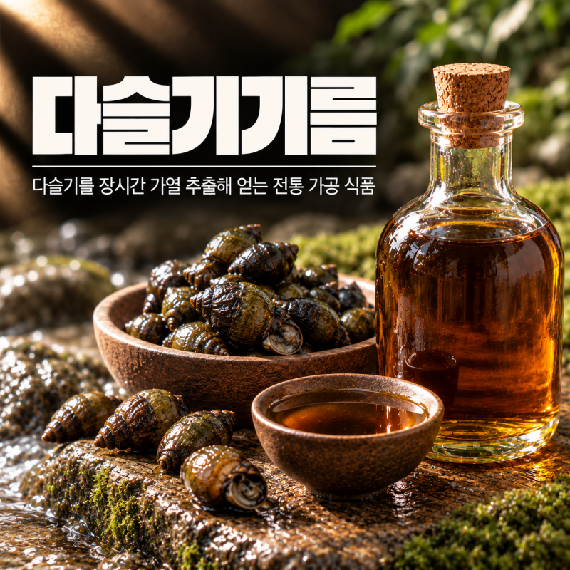 다슬기기름 효능 7가지 먹는법 고르는법 부작용