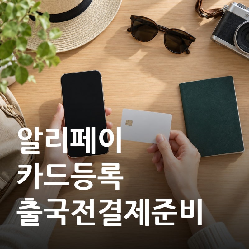 알리페이 카드등록 순서대로 따라가며 출국 전 결제 준비를 끝내요
