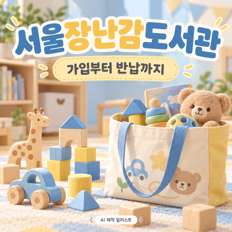 서울장난감도서관 이용방법｜연회비·대여기간·반납 전 체크