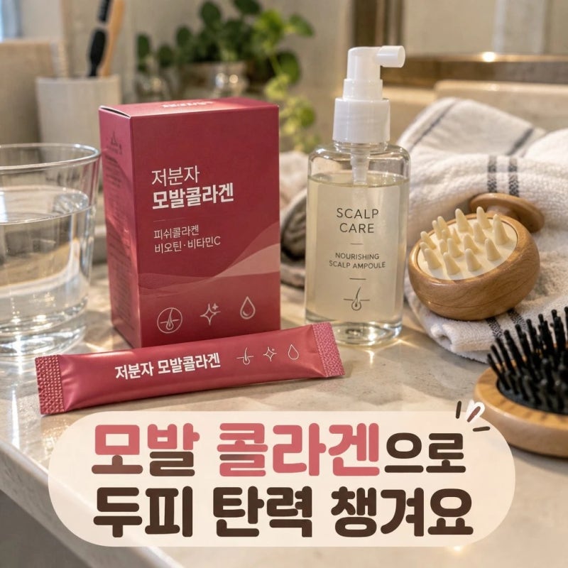 모발 콜라겐으로 시작하는 두피 탄력 관리법