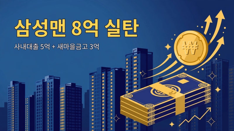 삼성전자 사내대출 나도 8억 받을 수 있어? 조건·금리·월 이자 총정리