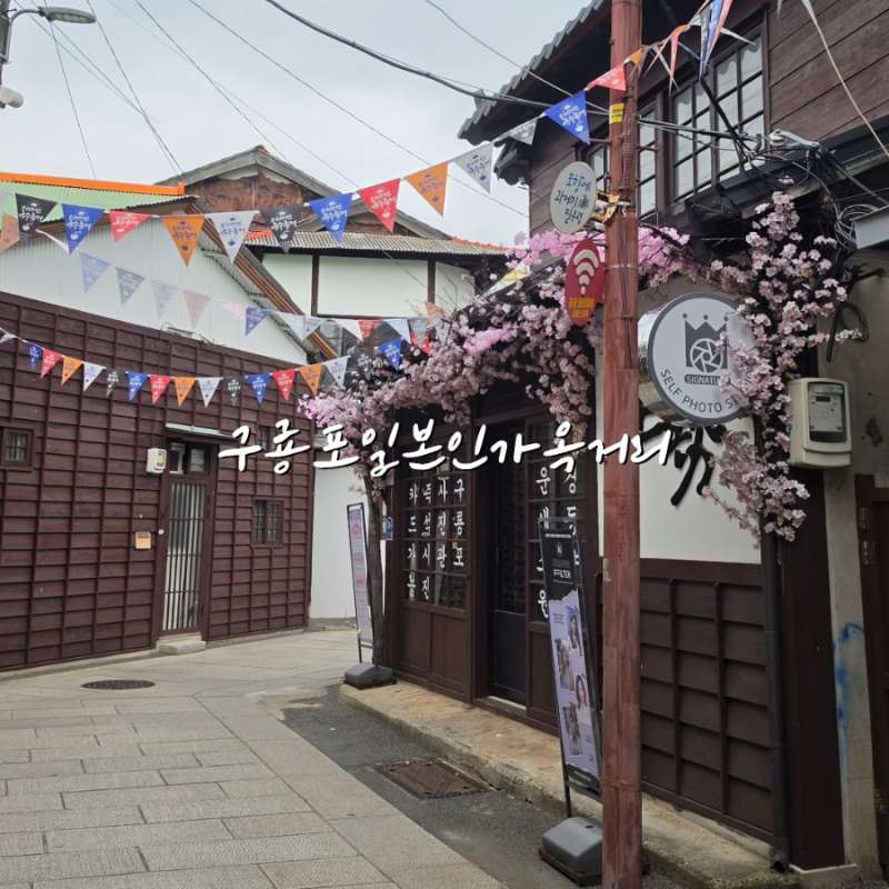 포항 아이랑 구룡포 가볼만한곳 일본인가옥거리 둘러보기