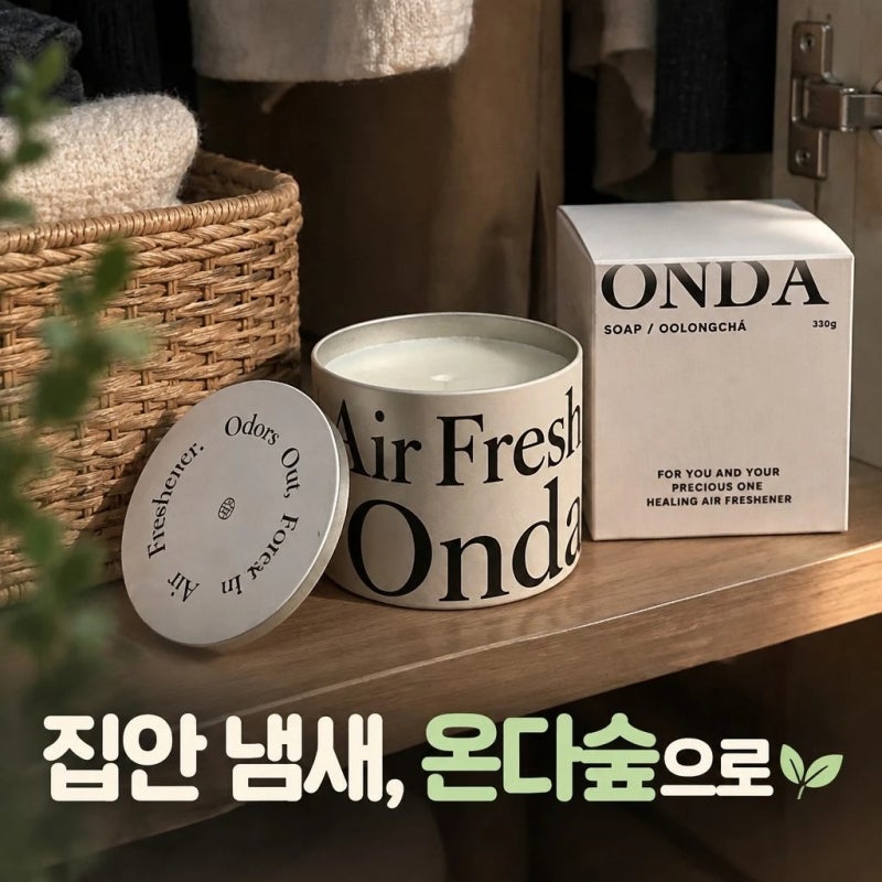 온다숲 힐링 탈취제 330g 고체 디퓨저 옷장 실내 화장실 우롱차향 2개 핵심 정리