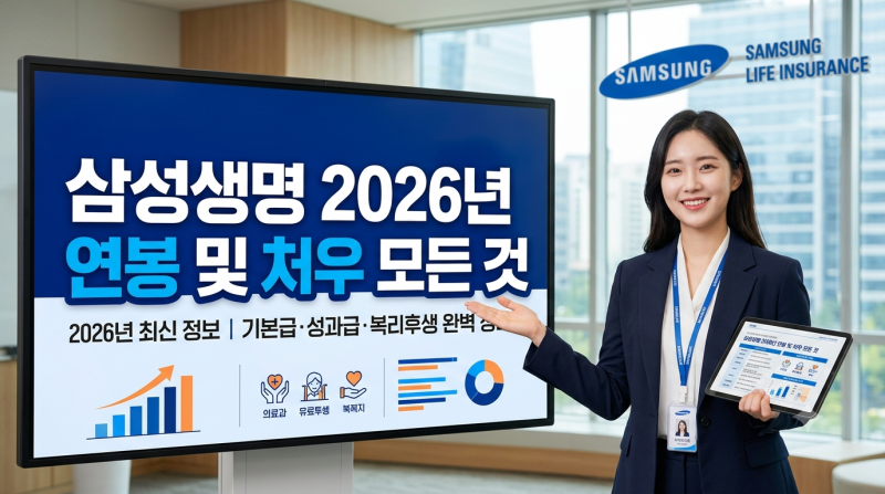 삼성생명｜ 연봉·성과급·복지·승진