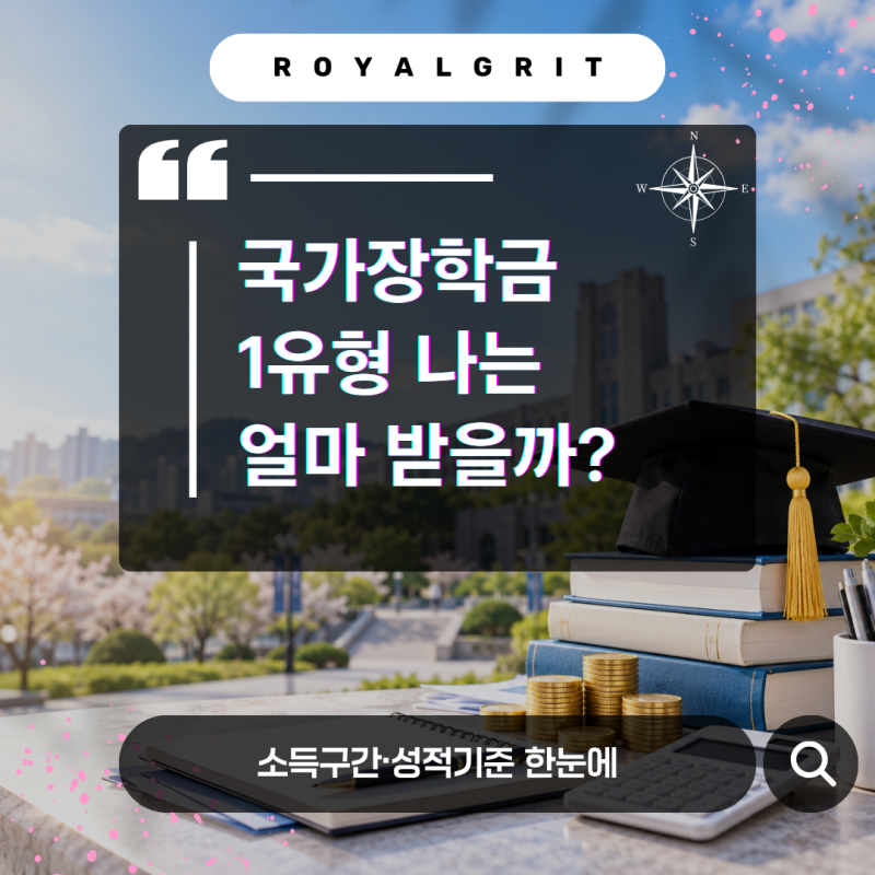 국가장학금 Ⅰ유형이란? 2026 1유형 소득구간·지원금액·성적기준·신청자격까지