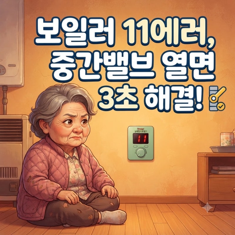 린나이 보일러 11 에러 점화불량 해결방법 수리비 총정리