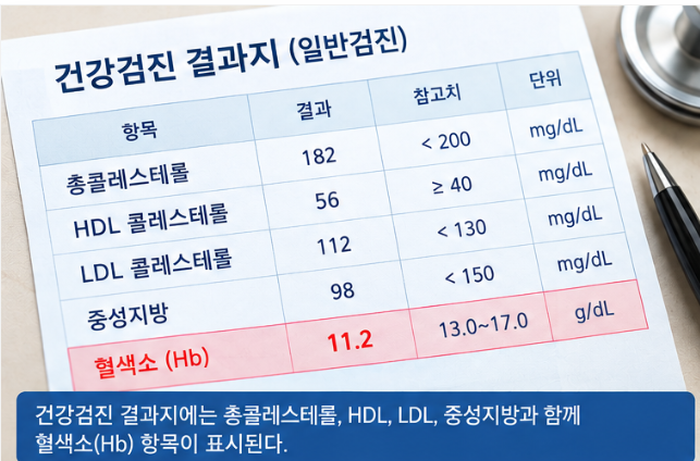 혈색소 정상수치, 낮으면 무조건 빈혈일까? | 수치별로 총정리~!