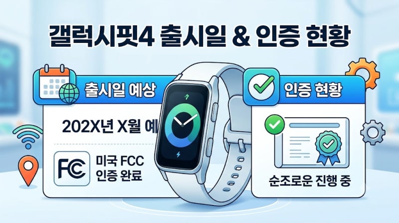 갤럭시핏4 출시일 가격 스펙 총정리! 핏3와 비교했을 때 달라지는 점은?
