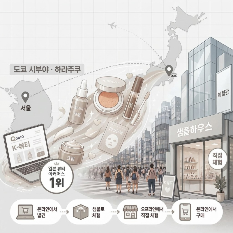 일본 K뷰티 판 커진다, 온라인 넘어 오프라인으로 | 26.10월 1주차 뷰티이슈