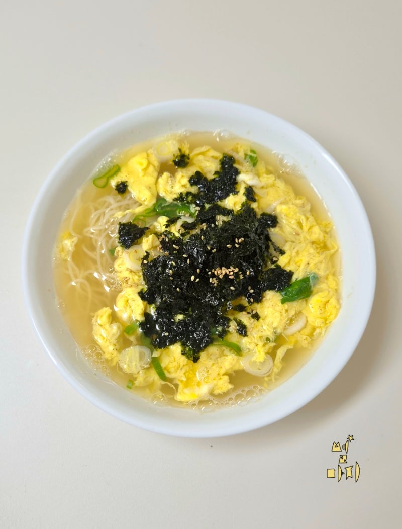 잔치국수 | 진짜 간단한 계란국수 잔치국수 만들기 레시피