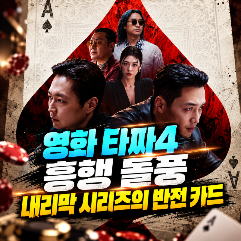 영화 타짜4 흥행 돌풍, 내리막 시리즈의 반전 카드