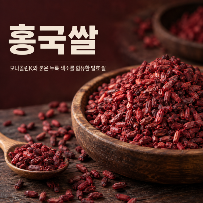홍국쌀 효능 7가지 가루 밥 부작용
