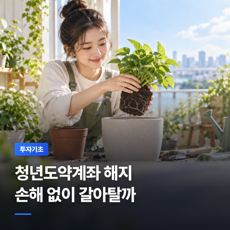 청년미래적금 갈아타기, 도약계좌 해지하면 손해일까? 특별중도해지·2차 신청·기여금 총정....