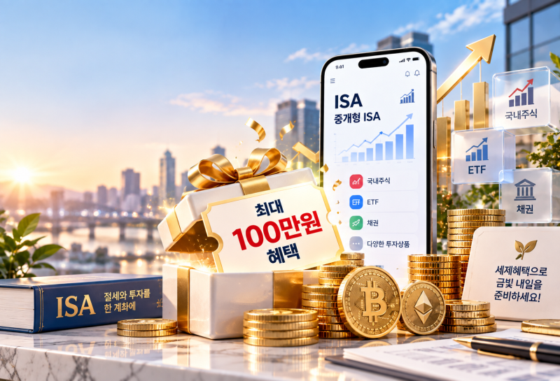 2026 한국투자증권 ISA 이벤트｜중개형 ISA 최대 100만원 혜택·10월 이벤트 총정리