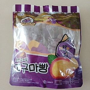 냉동 춘천 감자밭 고구마빵 에어프라이어 데우기 시간, 솔직후기