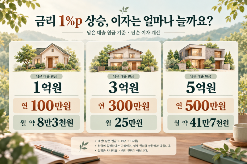 고정금리 주담대! 다 같은 고정금리가 아니다?