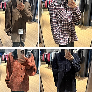 우영미 26FW 신상 후기(10)ㅣ사이즈 팁, 남성코트, 체크셔츠, 자켓, 후드티, 후드자켓, 니트