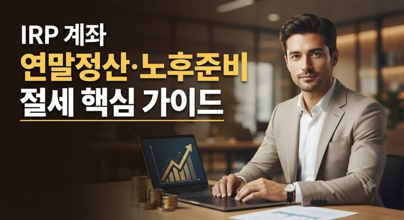 IRP 계좌란? 가입 조건부터 세액공제 혜택과 치명적인 단점 완벽 정리