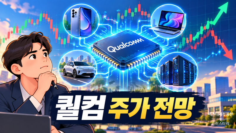 퀄컴 주가 전망, AI 반도체 기대감에도 지금 주목해야 할 이유
