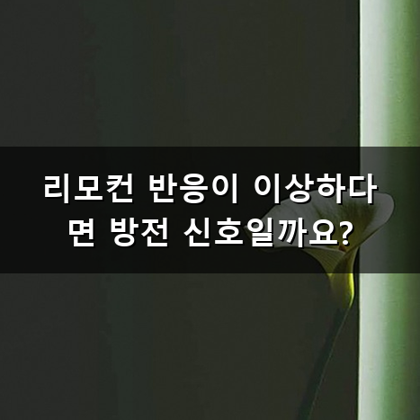 자동차 키 배터리 방전되면 왜 갑자기 문이 안 열릴까? 스마트키 배터리 교체 방법과