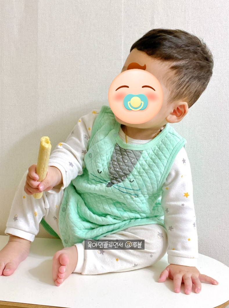 아기 수면조끼 언제부터 실내복 온도 체크하기