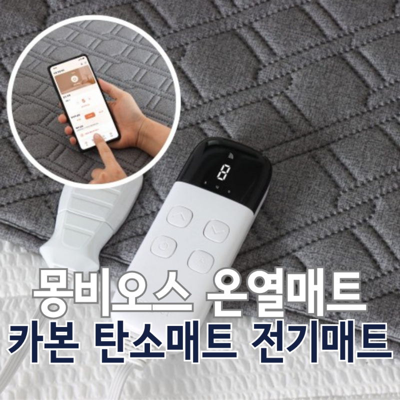 전기장판 낮은 온도에서도 화상 입을까? 저온화상 주의사항과 몽비오스 탄소매트