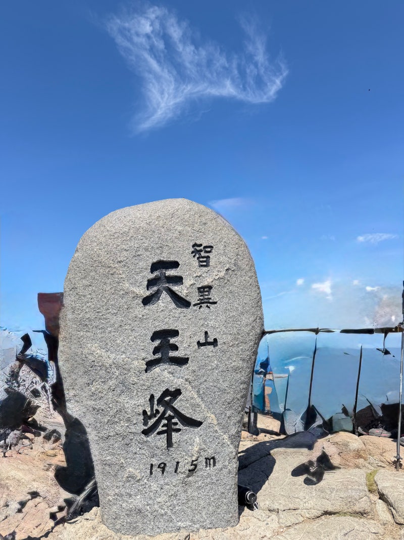 [④ BAC 100대 명산 | 지리산 천왕봉] 백무동-장터목대피소- 천왕봉 원점회귀 등산 코스