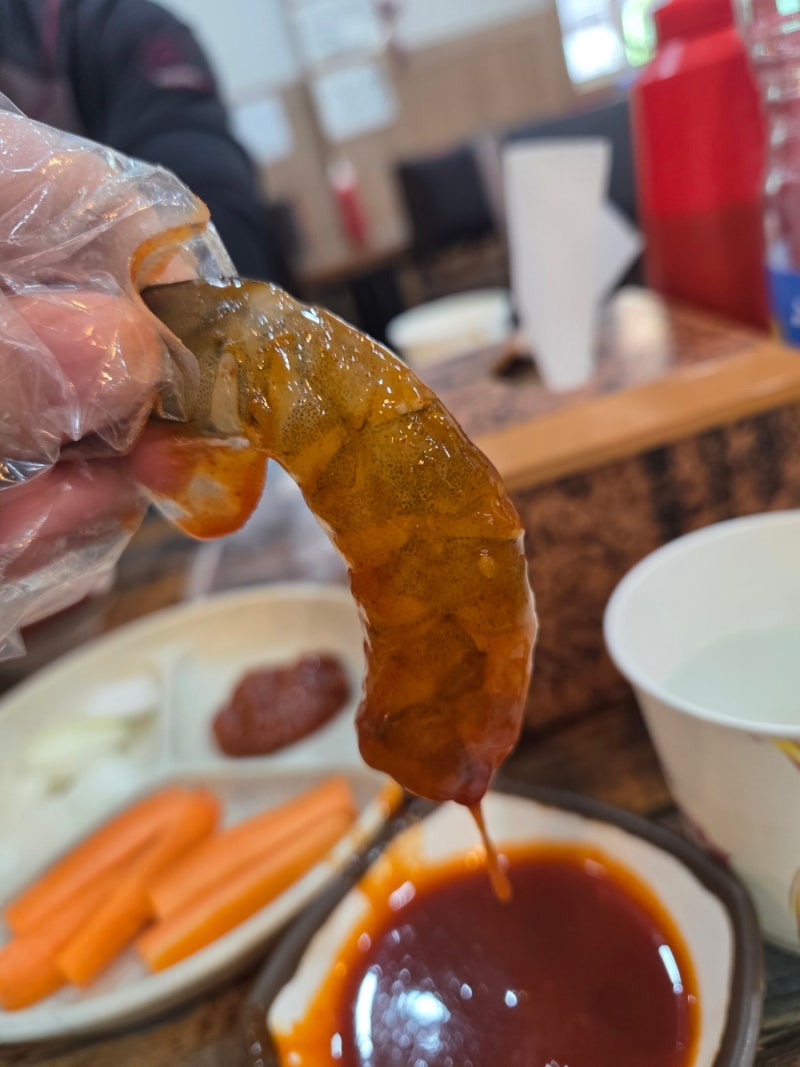 당진 대하 맛집, 청록수산 | 새우구이 전어회무침 해물라면 막걸리