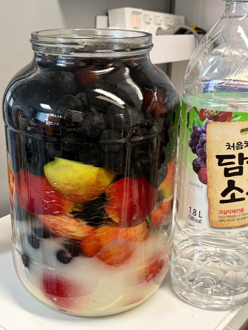 제철과일로 만드는 담금주