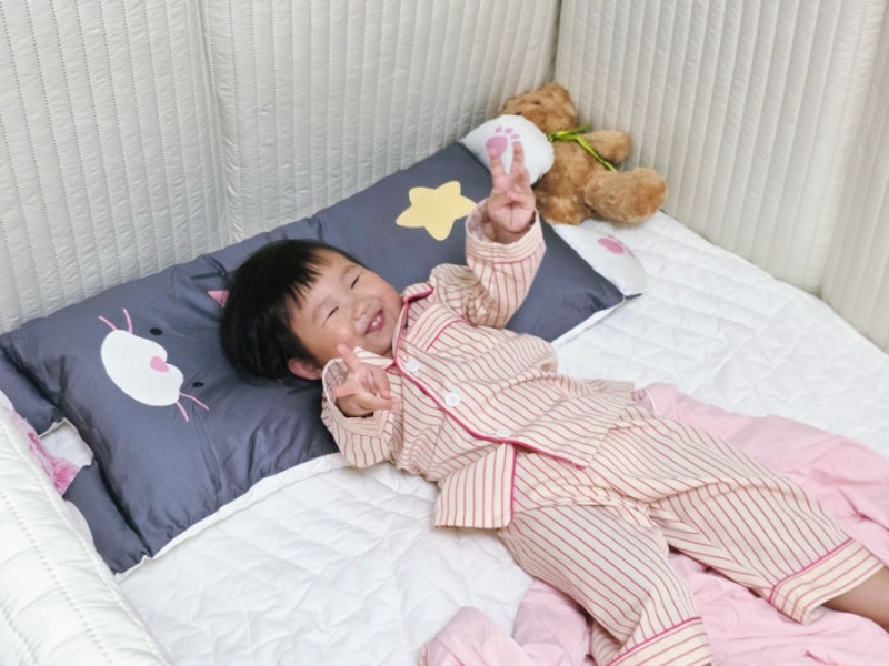 밀로앤개비 아기 베개, 애착 동물 베개로 분리수면 시작