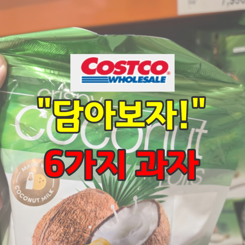 "이건 못 참겠더라" 코스트코 갔다가 결국 담아온 과자 6가지